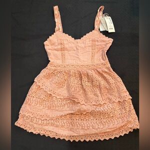 LoveShackFancy Caro Mini Dress